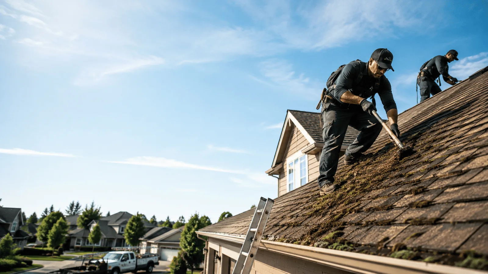 Roof Moss Removal in Fairfield, CT near me